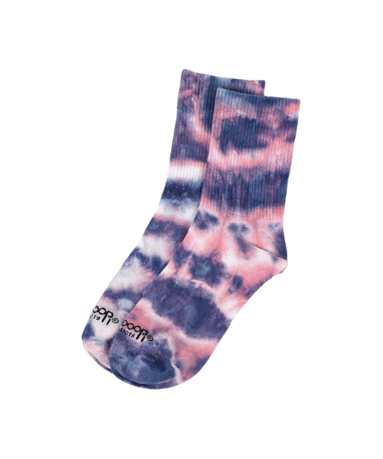 Meias da moda tie-dye para mulheres